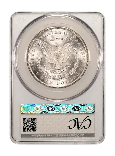 CAC Grading Coin Reverse