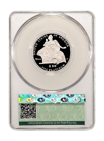 CAC Grading Coin Reverse