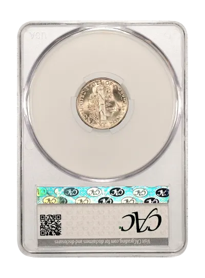 CAC Grading Coin Reverse