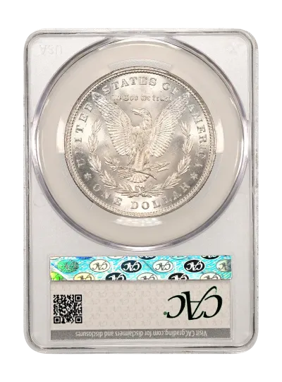 CAC Grading Coin Reverse