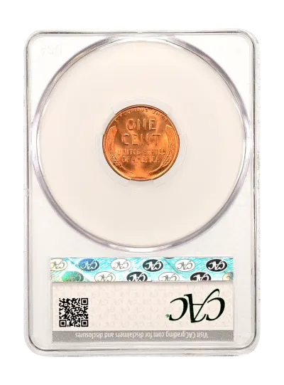 CAC Grading Coin Reverse