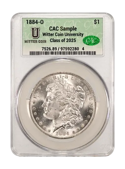 CAC Grading Coin Obverse