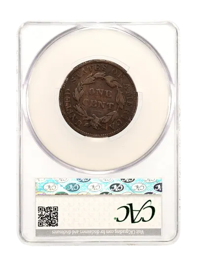 CAC Grading Coin Reverse