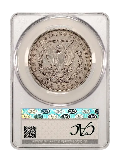 CAC Grading Coin Reverse