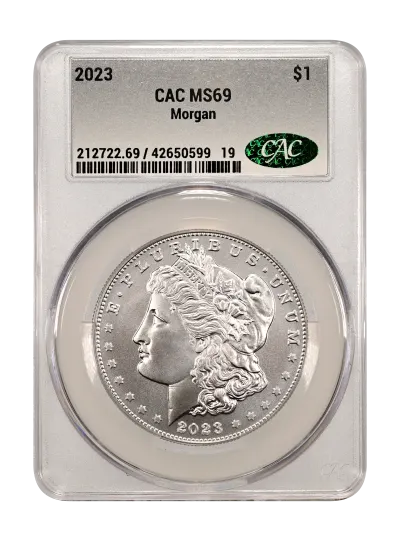 CAC Grading Coin Obverse