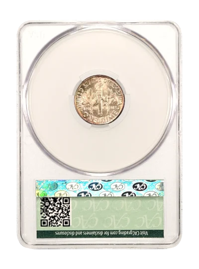 CAC Grading Coin Reverse