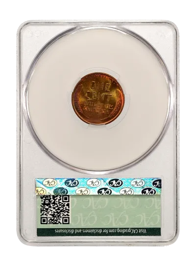 CAC Grading Coin Reverse
