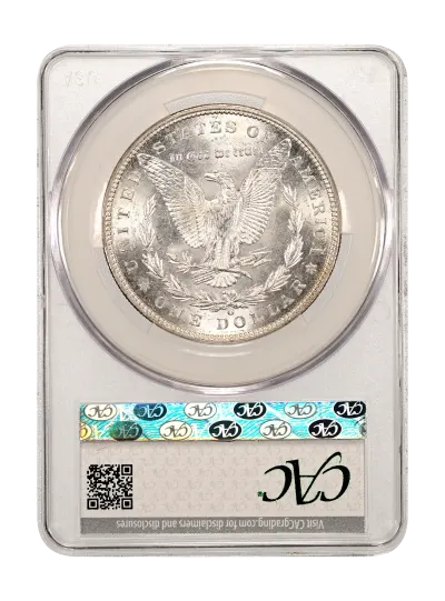 CAC Grading Coin Reverse