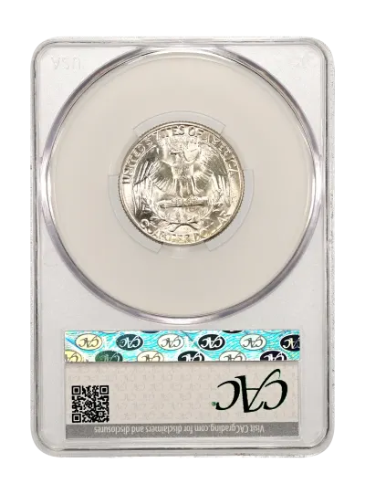 CAC Grading Coin Reverse