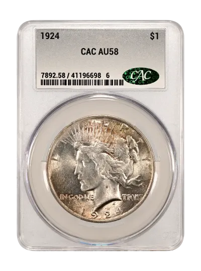 CAC Grading Coin Obverse