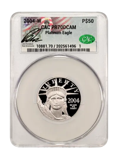 CAC Grading Coin Obverse