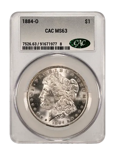 CAC Grading Coin Obverse