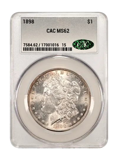 CAC Grading Coin Obverse