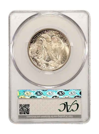 CAC Grading Coin Reverse