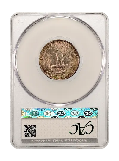 CAC Grading Coin Reverse