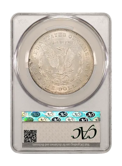 CAC Grading Coin Reverse