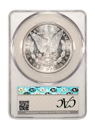 CAC Grading Coin Reverse