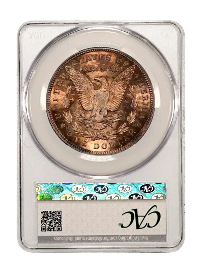 CAC Grading Coin Reverse