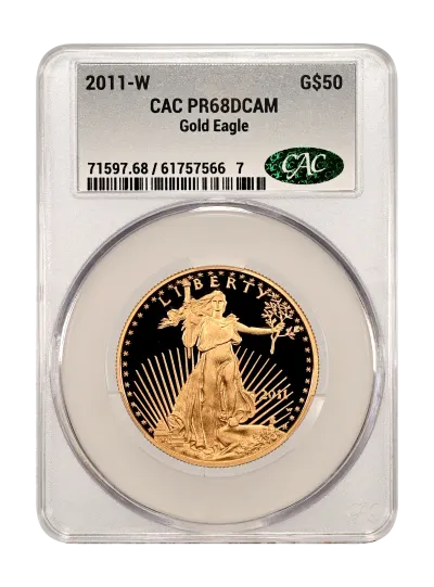 CAC Grading Coin Obverse