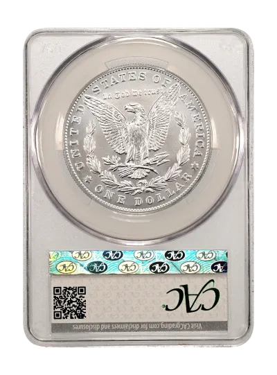 CAC Grading Coin Reverse