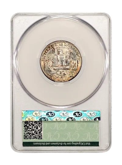 CAC Grading Coin Reverse