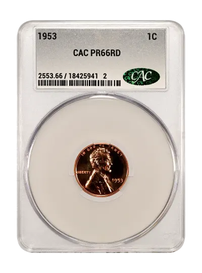 CAC Grading Coin Obverse