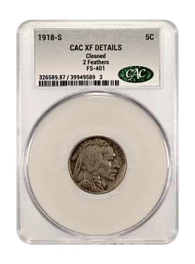 CAC Grading Coin Obverse