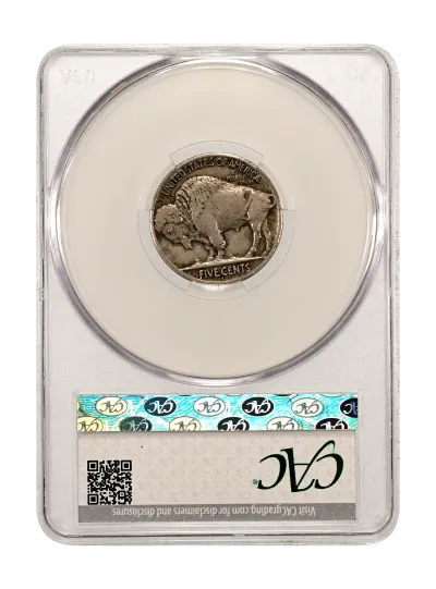 CAC Grading Coin Reverse