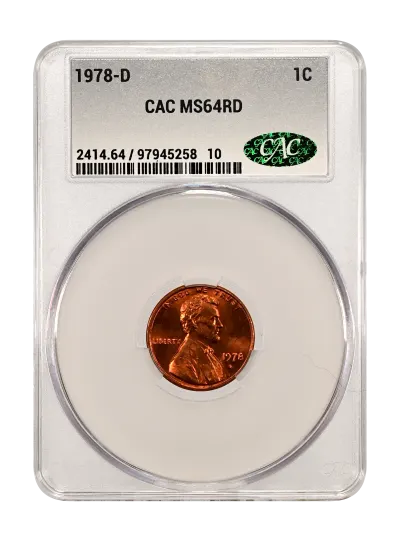 CAC Grading Coin Obverse