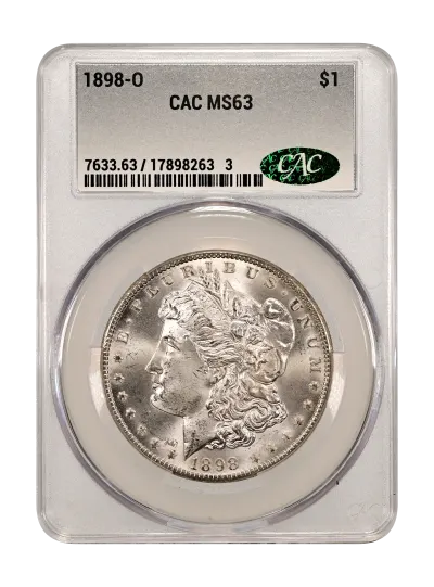 CAC Grading Coin Obverse