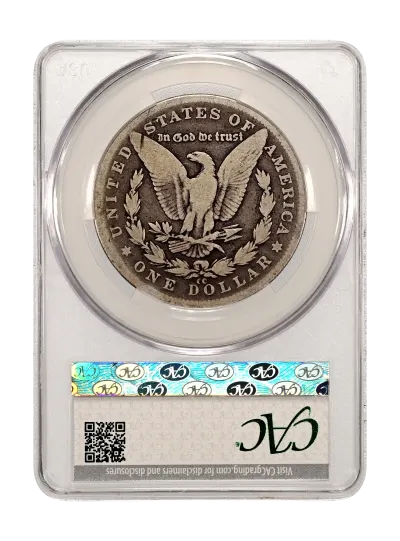 CAC Grading Coin Reverse