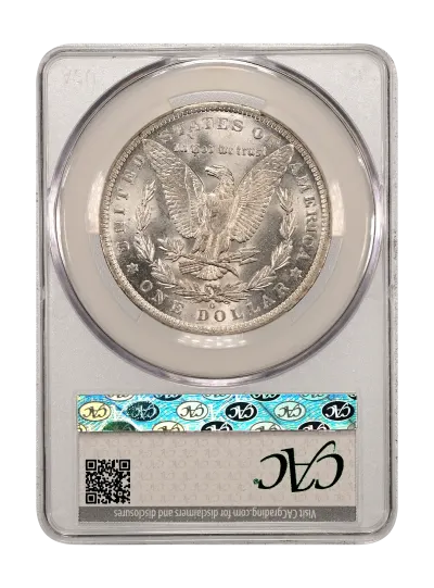CAC Grading Coin Reverse