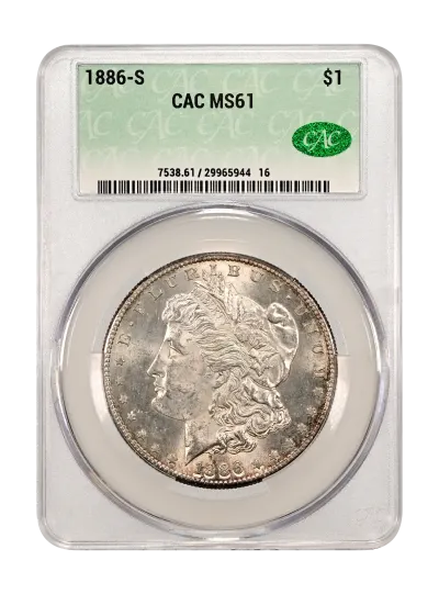 CAC Grading Coin Obverse
