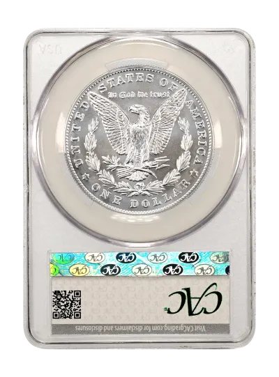 CAC Grading Coin Reverse