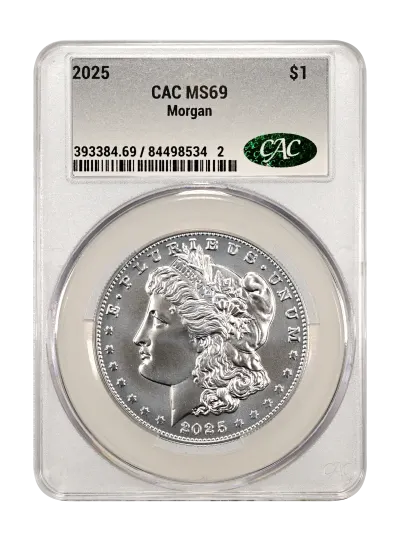 CAC Grading Coin Obverse