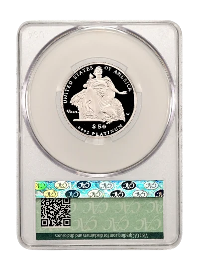 CAC Grading Coin Reverse