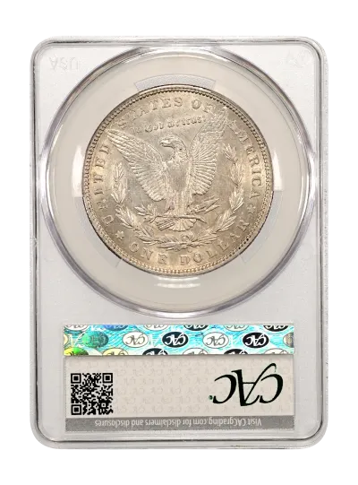 CAC Grading Coin Reverse