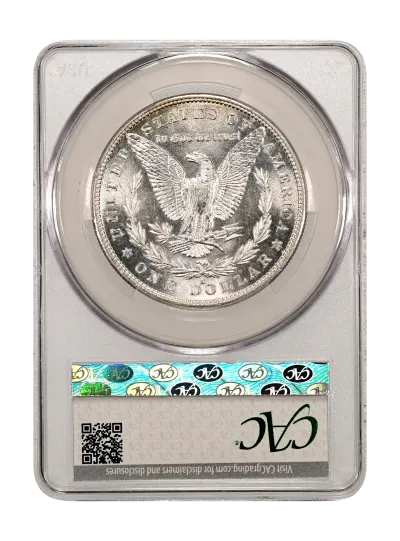 CAC Grading Coin Reverse