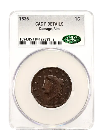 CAC Grading Coin Obverse