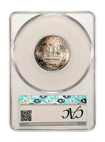 CAC Grading Coin Reverse