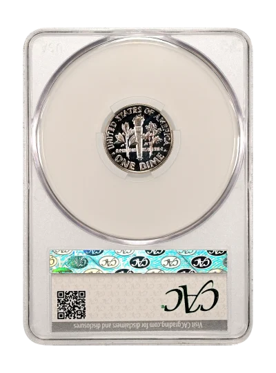CAC Grading Coin Reverse