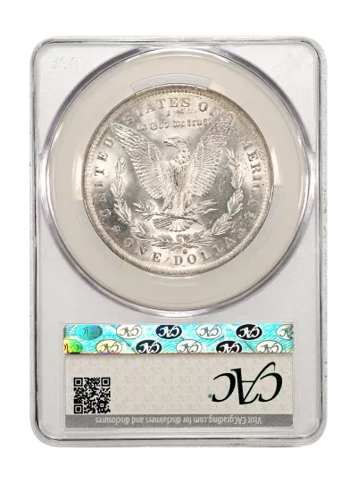 CAC Grading Coin Reverse