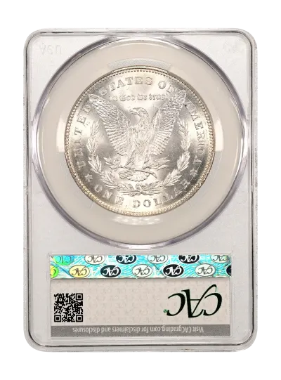 CAC Grading Coin Reverse
