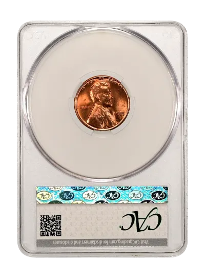 CAC Grading Coin Reverse