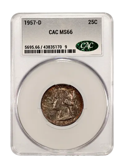 CAC Grading Coin Obverse