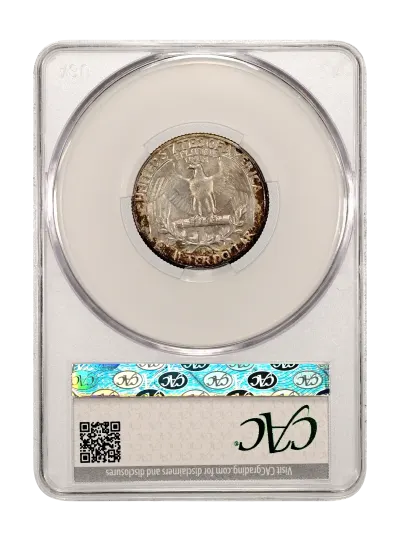 CAC Grading Coin Reverse
