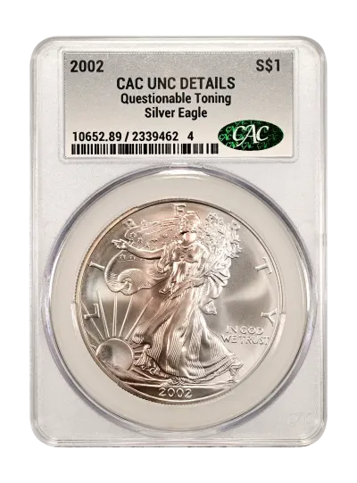 CAC Grading Coin Obverse