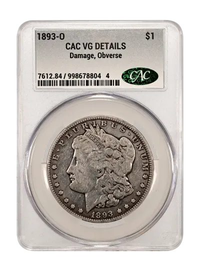 CAC Grading Coin Obverse