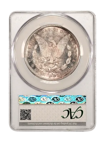CAC Grading Coin Reverse