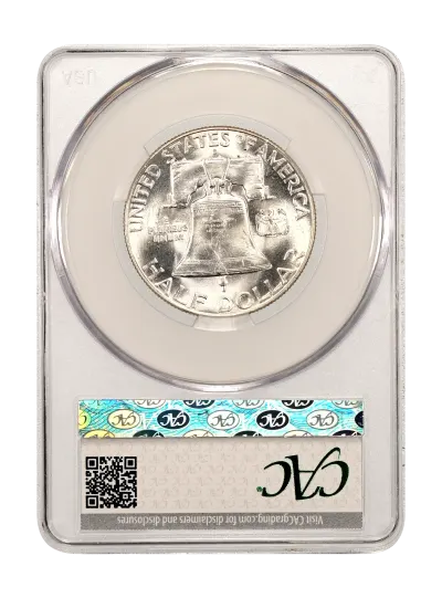 CAC Grading Coin Reverse